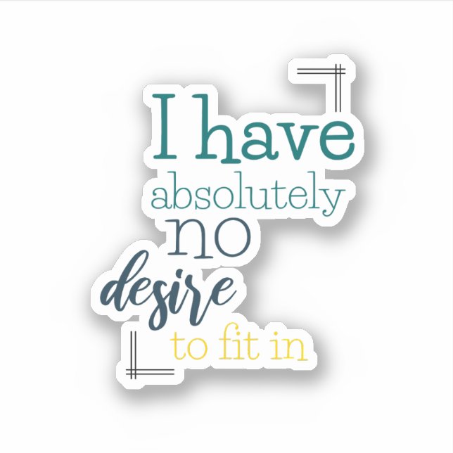 Adesivo Introduzido Humor (Frente)