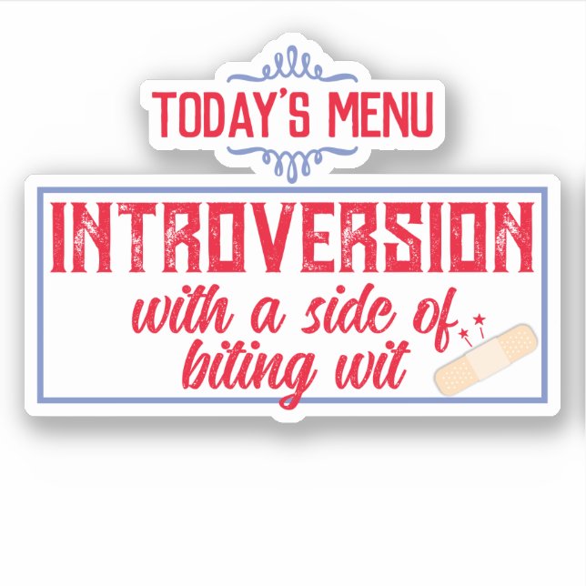 Adesivo Introduzir mordidas antissociais solitárias com sa (Frente)