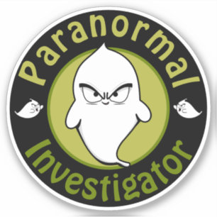 Adesivo Investigador Paranormal