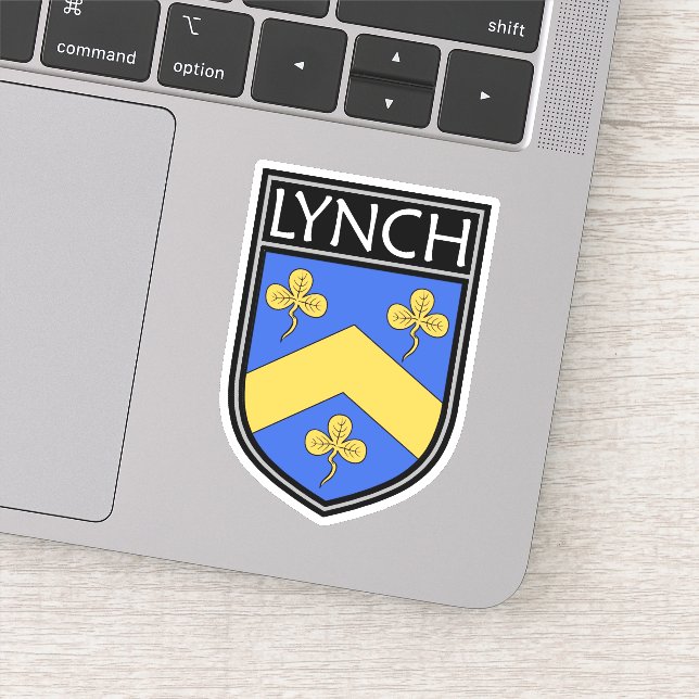 Adesivo Irish Clan Crest - Lynch (Detalhe)