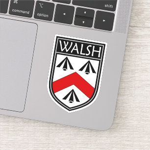 Adesivo Irish Clan Crest - Walsh
