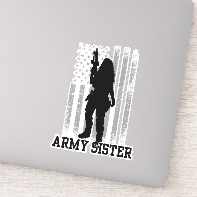 Adesivo Irmã do Exército (Detalhe)