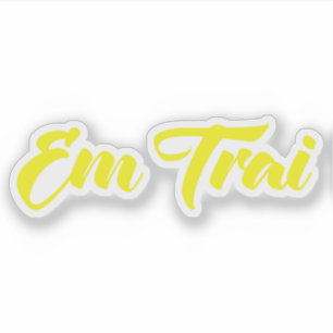 Adesivo Irmão Vietnamita - Em Trai ~ Ting Viet