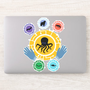 Adesivo Irmãos kratt selvagens