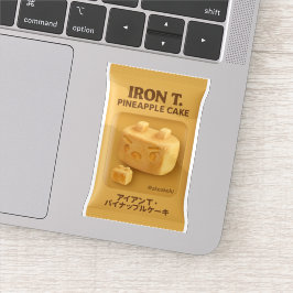 Adesivo Iron T. Pineapple Cake: Taiwan Snack Toy Box