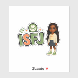 Adesivo ISFJ — A Guardiã da Harmonia
