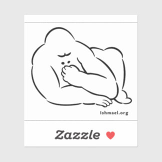 Adesivo Ishmael Sticker bu Daniel Quinn