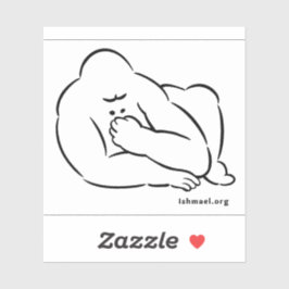 Adesivo Ishmael Sticker por Daniel Quinn