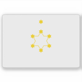 Adesivo Israel national flag Theodor Herzl's Proposal