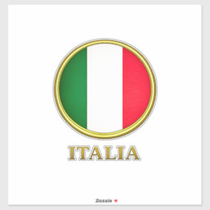 Adesivo Itália - Bandeira Italiana