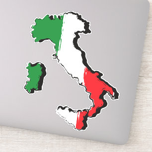 Adesivo Itália Italia Flag Sticker