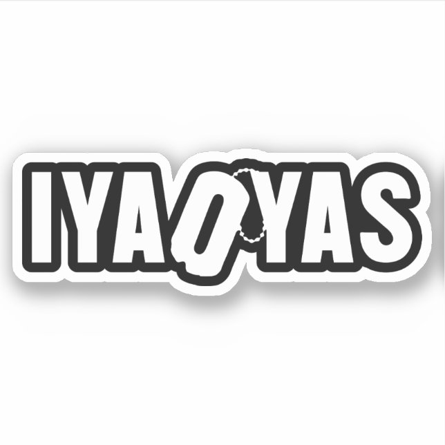ADESIVO IYAOYAS (Frente)
