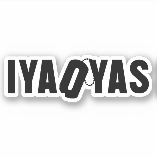 ADESIVO IYAOYAS (Frente)