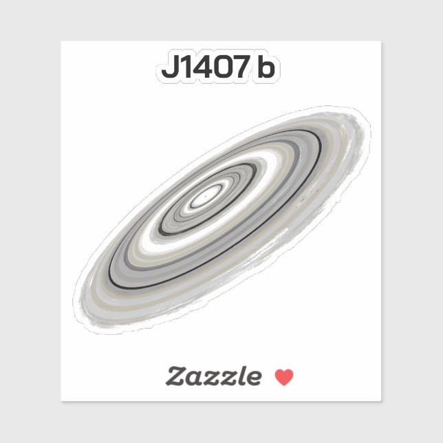 Adesivo J1407 b (1SWASP J140747.93-394542.6 b) (Folha)