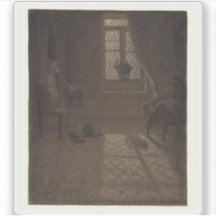 J.F. Millet - Le chat (O Gato na Janela)