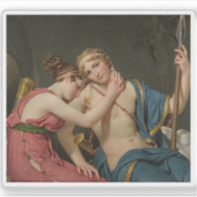 J.L. David: A Despedida de Telemachus e Eucharis