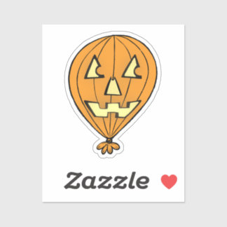 Adesivo Jack o' Lantern Balloon Sticker