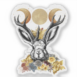 Adesivo Jackelope Moon Goddess Sticker