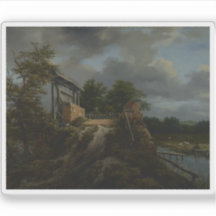 Jacob van Ruisdael - Ponte com um Sluice
