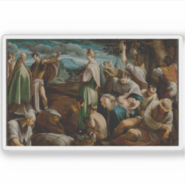 Adesivo Jacopo Bassano - O Milagre das Quails