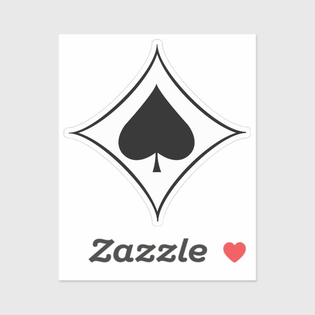 Adesivo Jagdgeschwader 53 (JG 53) Pik As Insignia (Folha)