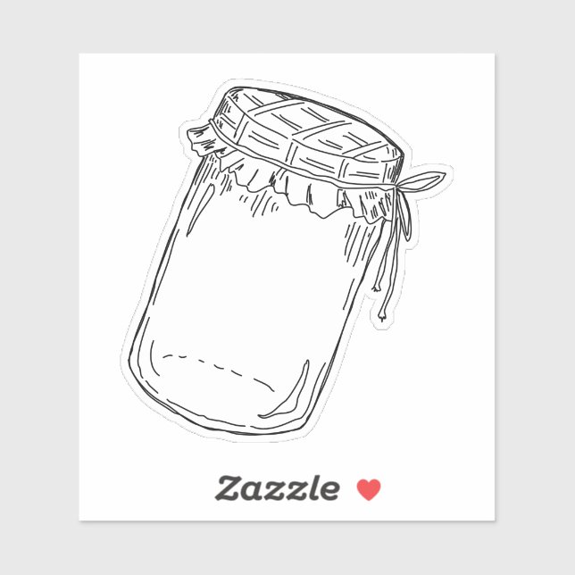 Adesivo Jam Jar Sticker (Folha)