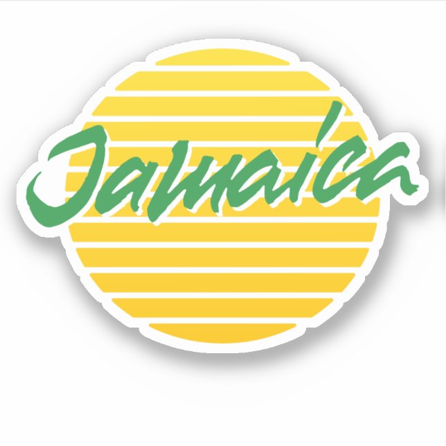 Adesivo Jamaica (Frente)