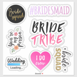 Adesivo Janela transparente do carro de Festa de solteira