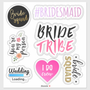 Adesivo Janela transparente do carro de Festa de solteira