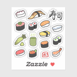Adesivo Japanese Sushi 🍣 