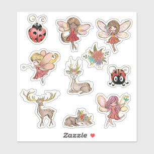 Adesivo Jardim de fada