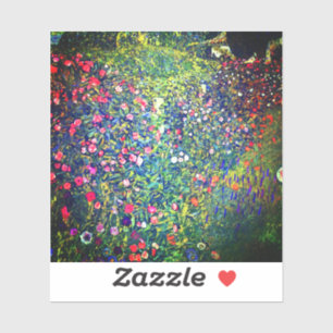 Adesivo Jardim Italiano Gustav Klimt