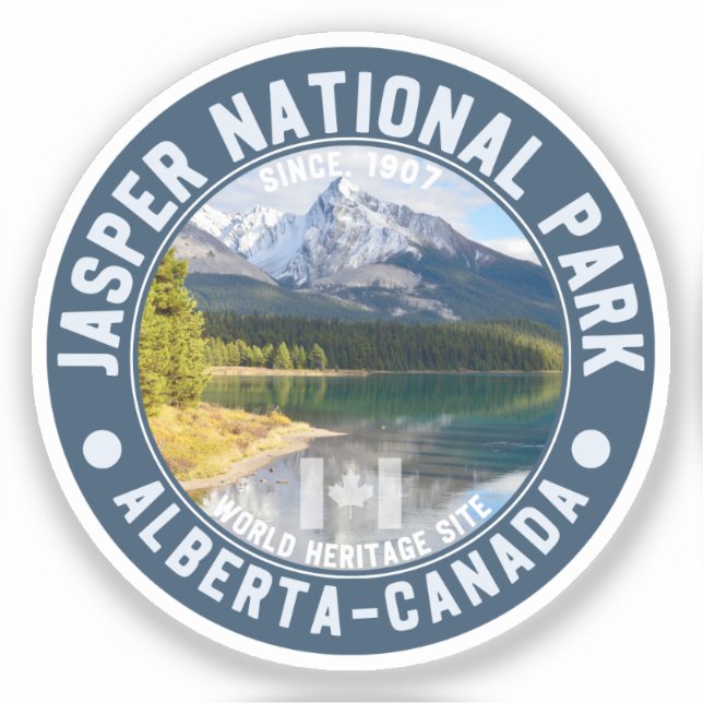 Adesivo Jasper National Park in Alberta, Canada (Frente)