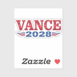 Adesivo JD Vance Presidente 2028 (bs)