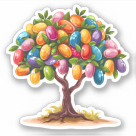 Adesivo Jelly Bean Tree