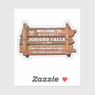 Adesivo Jericho Falls Sticker