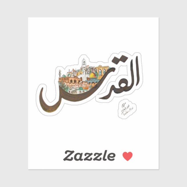 Adesivo Jerusalém (Folha)