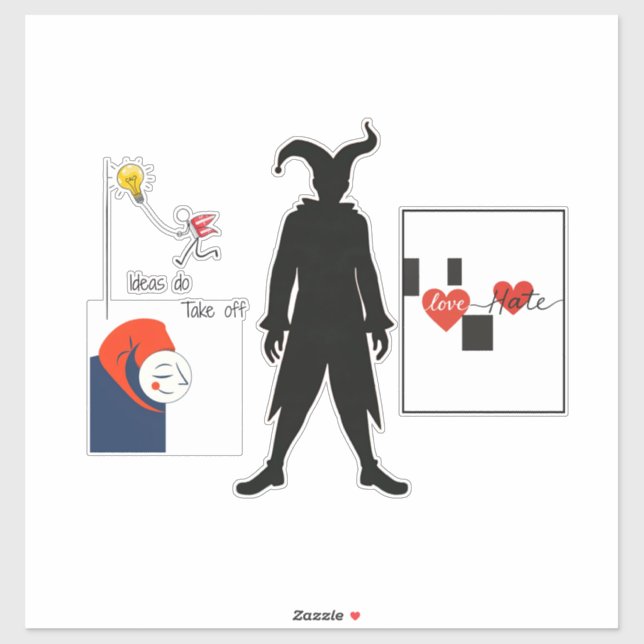 Adesivo Jester Patch (Folha)