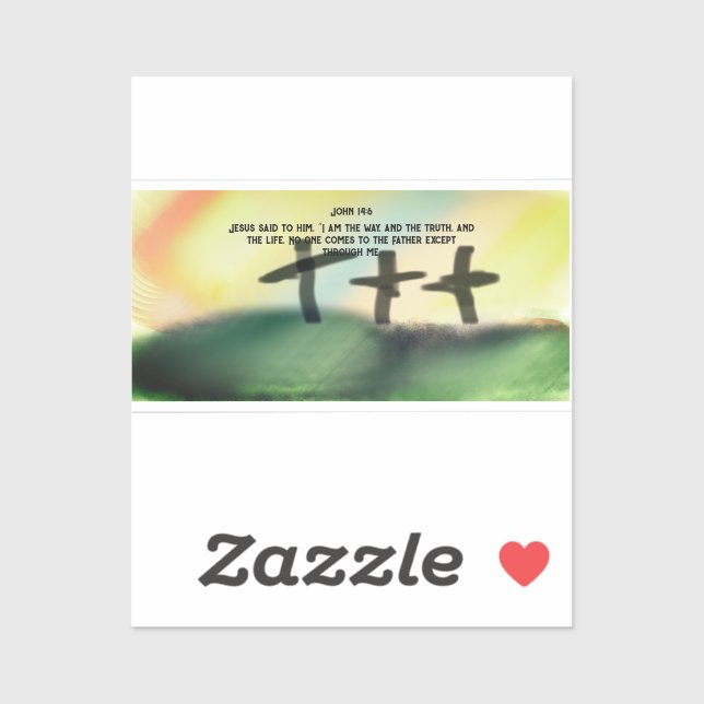 Adesivo Jesus (Folha)