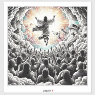Adesivo Jesus Cristo A Arte Cristã Religiosa Raptiva