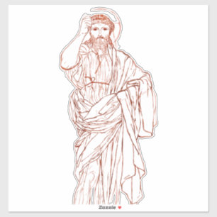Adesivo Jesus Cristo de Nazaré Filho de Deus