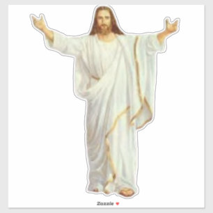 Adesivo Jesus Cristo, redentor salvador Deus, religioso