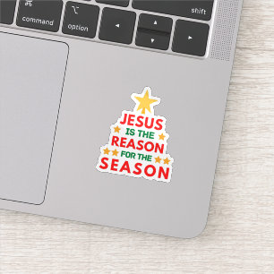 Adesivo Jesus de Natal é o motivo da temporada
