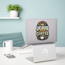 Jesus e Café Fé Cristã Amante de Café 