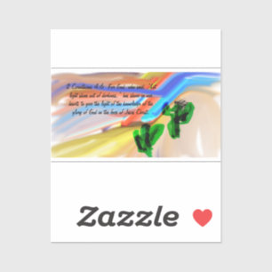 Adesivo Jesus luz do mundo