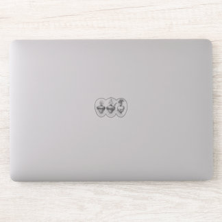 Adesivo Jesus Mary and Joseph Hearts Vinyl Decal Sticker