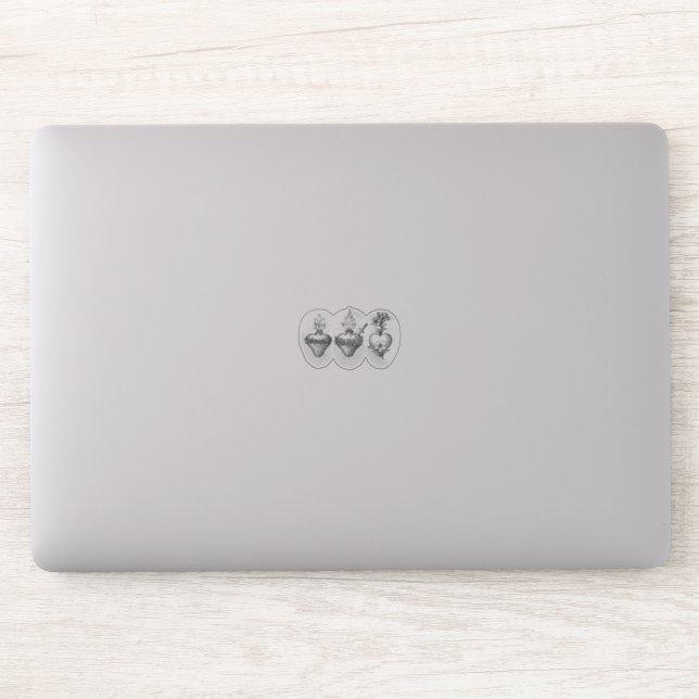 Adesivo Jesus Mary and Joseph Hearts Vinyl Decal Sticker (Computador)