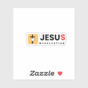 Adesivo Jesus Minha Salvação