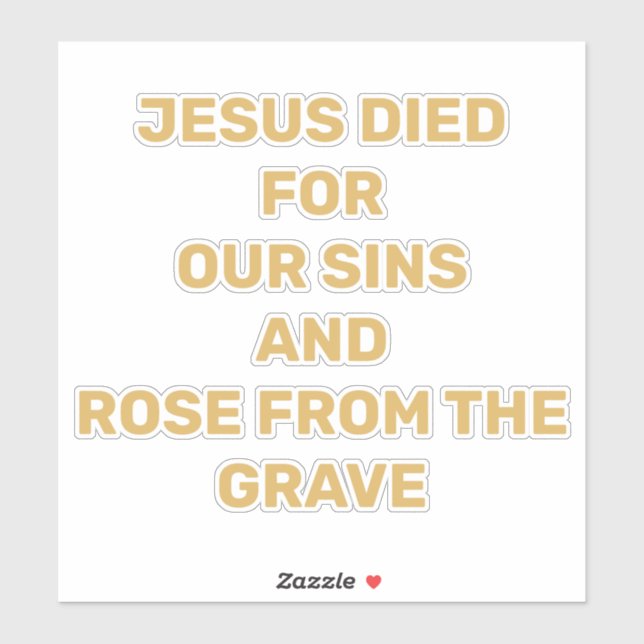 Adesivo Jesus _O Carro de Mensagens do Evangelho (Folha)