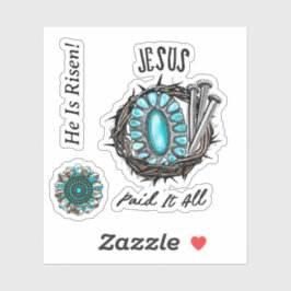 Adesivo Jesus Paguou Todos Os 3 Nail Thorn